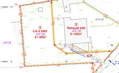 Terrain - 565 m²