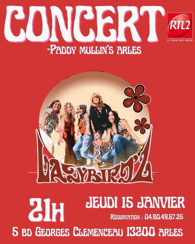 Concert - LadyBird'z au Paddy