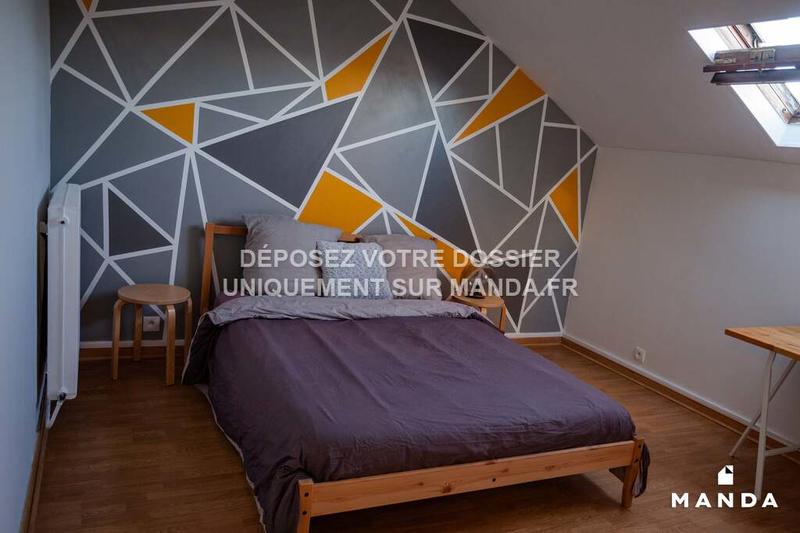 Chambre - 14 m² - 3 pièces