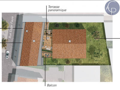 Appartement - 61 m² - 3 pièces