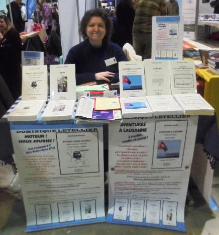 Dominique Letellier signe « Aventures à Lausanne » à la Maison de la Presse de Sotteville-lès-Rouen les 19/20 déc. 2025