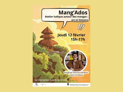 Mang'Ados : atelier ludique autour du manga