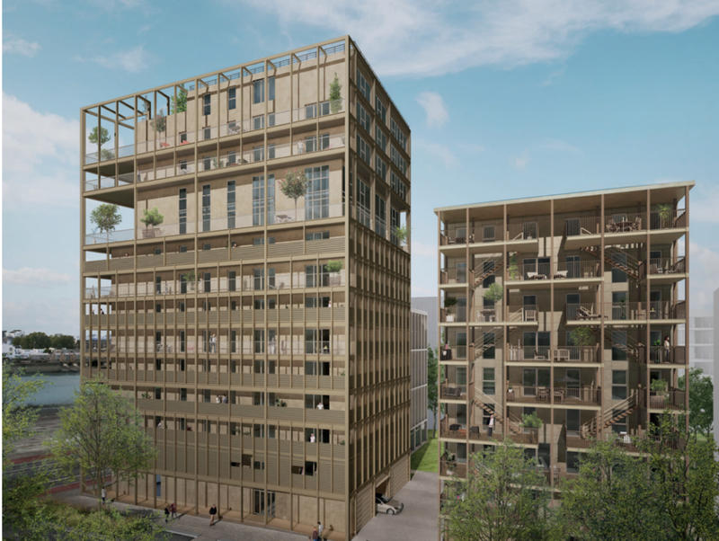 Bureau - 93 m² - 1 pièce