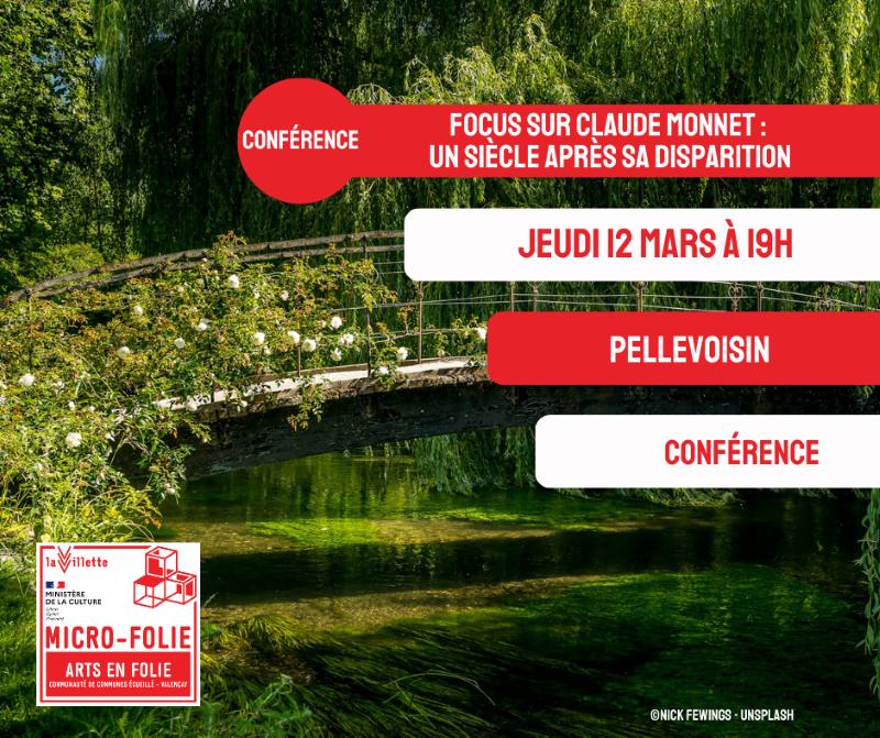 Micro-Folie : "Focus sur Claude Monet: un siècle après sa disparition"