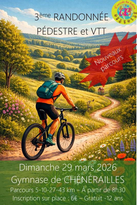 3ème randonnée pédestre et Vtt