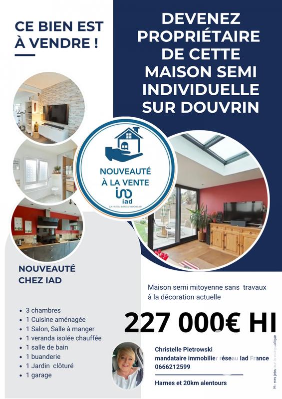 Maison - 102 m² - 5 pièces