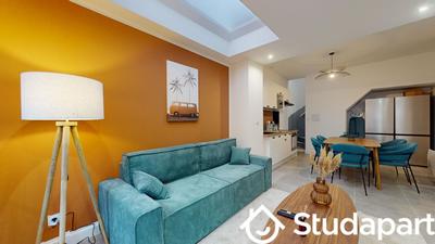 Chambre - 9 m² - 1 pièce