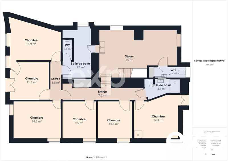 Maison - 275 m² - 10 pièces