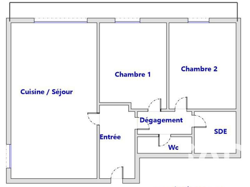 Appartement - 74 m² - 3 pièces