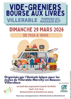 Vide greniers et bourse aux livres