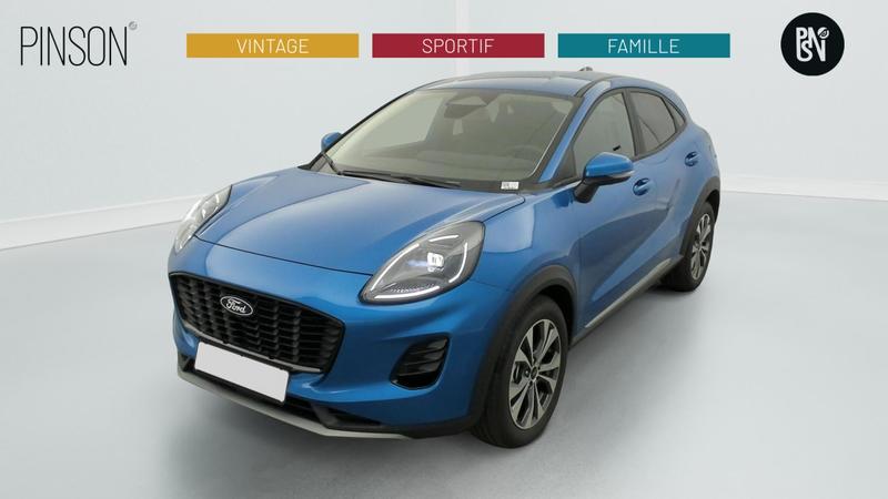 Ford Puma 1.0 EcoBoost 125 ch mHEV s Bvm6 Titanium