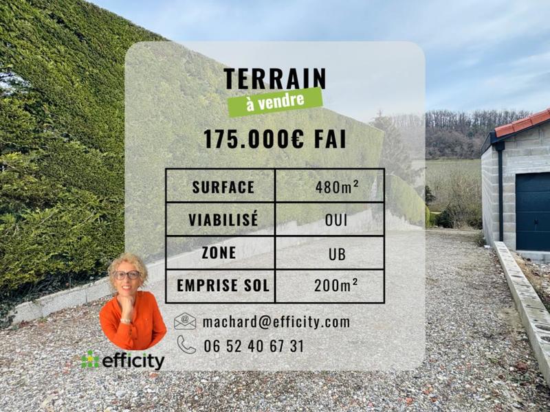 Terrain - 480 m²