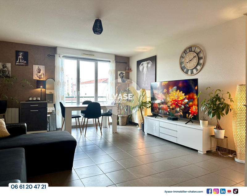 Appartement - 56 m² - 3 pièces