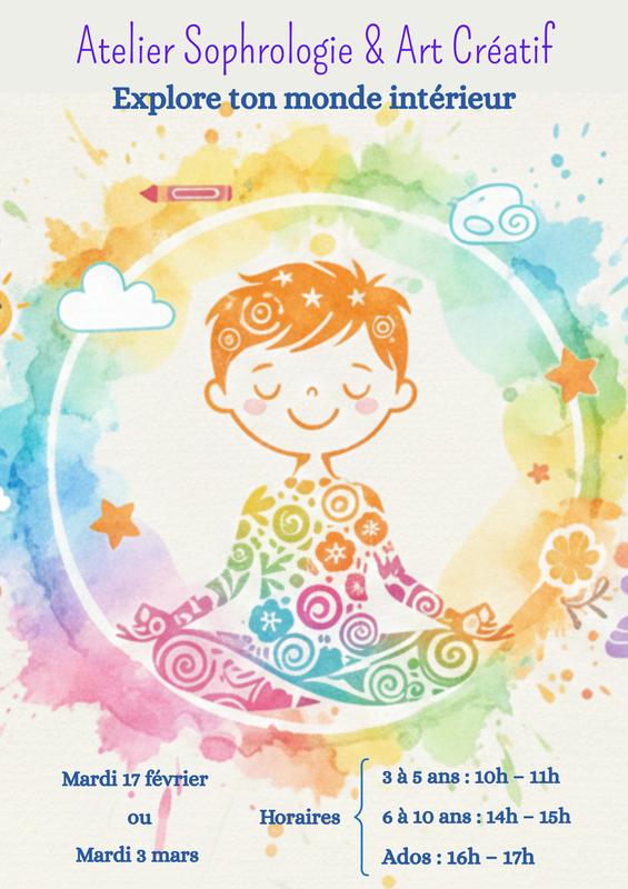 Atelier sophrologie et arts créatifs