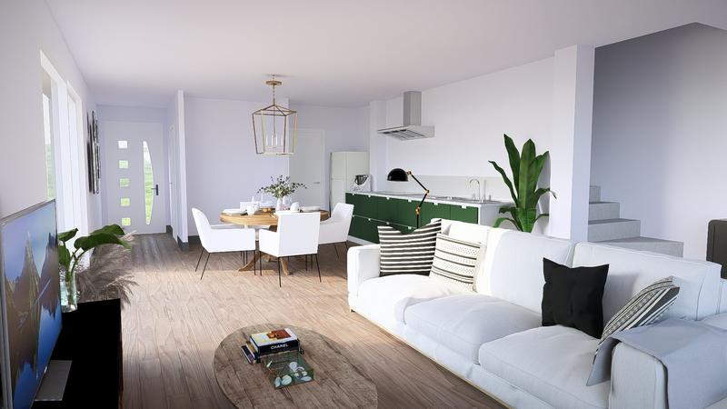 Maison - 98 m² - 4 pièces