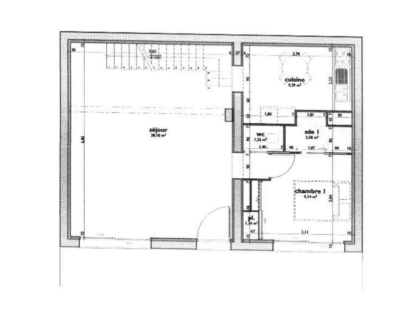 Maison de ville - 118 m² - 4 pièces