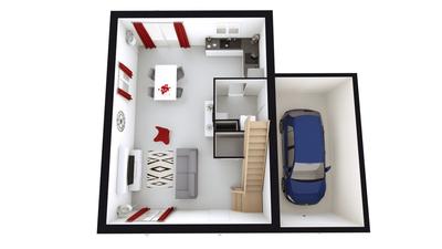 Maison - 85 m² - 5 pièces