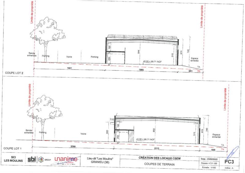 Entrepôt - 1 210 m²