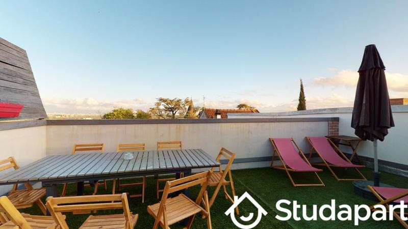 Chambre - 19 m² - 1 pièce