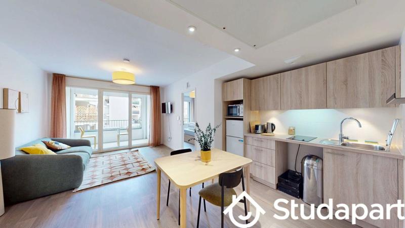 Chambre - 14 m² - 1 pièce