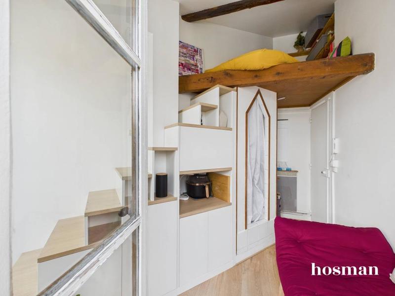 Appartement - 8 m² - 1 pièce