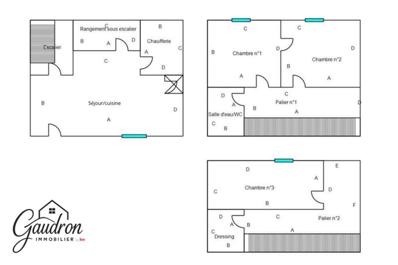 Maison - 76 m² - 4 pièces