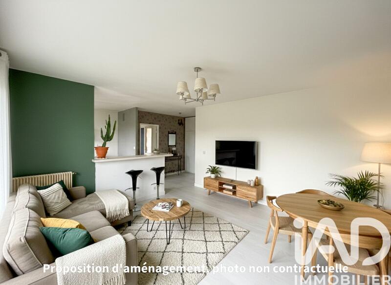 Appartement - 63 m² - 3 pièces