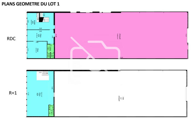 Entrepôt - 496 m²