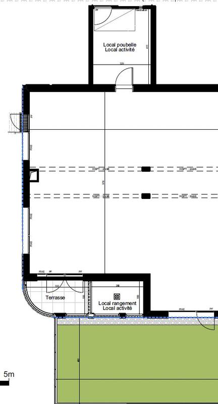 Local commercial - 133 m²