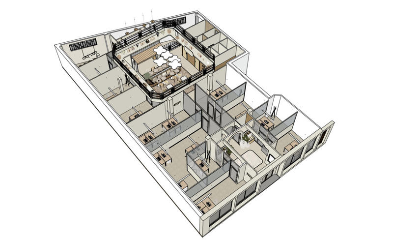 Local commercial - 610 m²