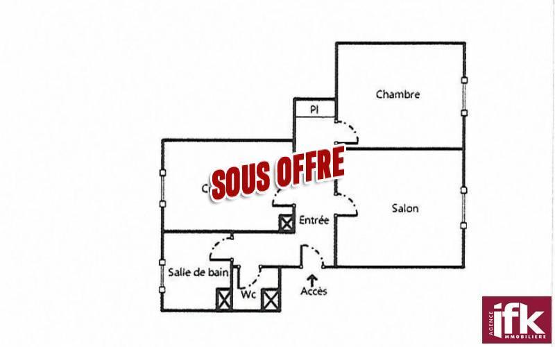 Appartement - 47 m² - 2 pièces