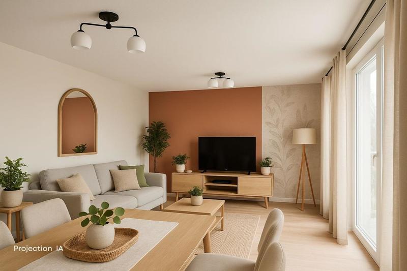 Appartement - 66 m² - 3 pièces