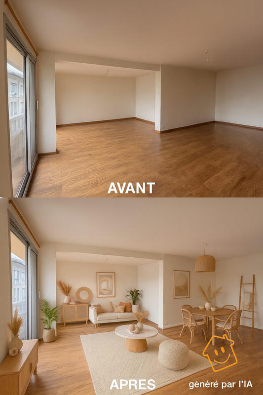Appartement - 72 m² - 3 pièces