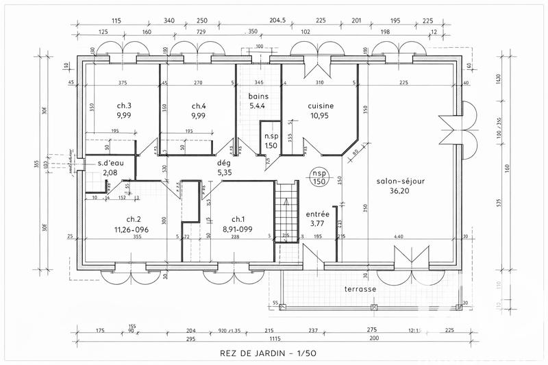 Maison - 145 m² - 6 pièces