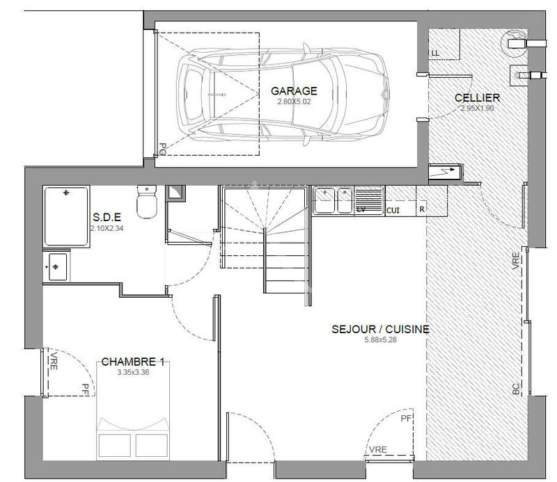 Maison - 84 m² - 4 pièces