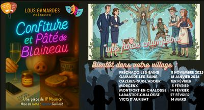 Théâtre par &quot;Lous Gamardes&quot;