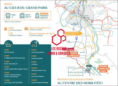 Appartement - 41 m² - 2 pièces