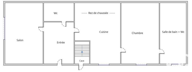 Maison - 49 m² - 2 pièces