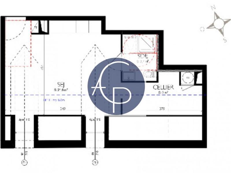 Appartement - 21 m² - 1 pièce