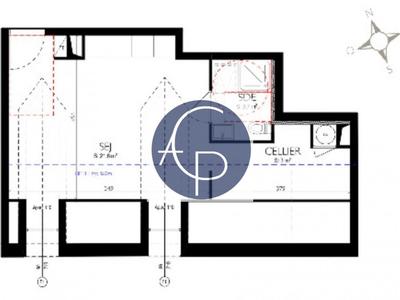 Appartement - 21 m² - 1 pièce