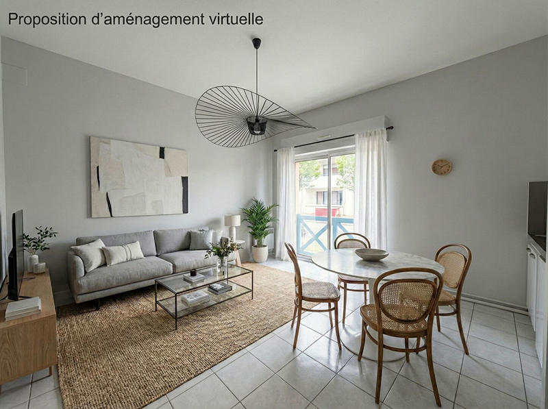 Appartement - 35 m² - 2 pièces