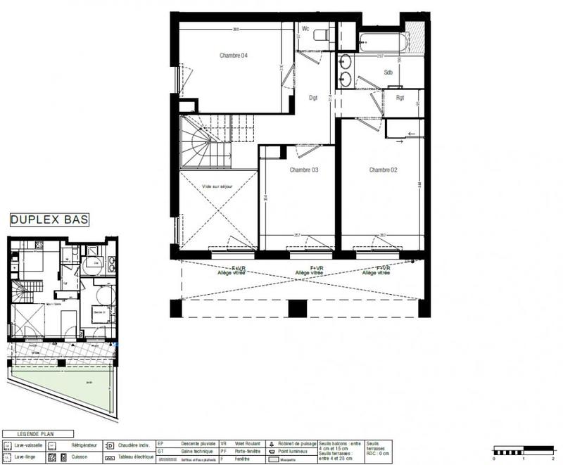 Appartement - 106 m² - 5 pièces