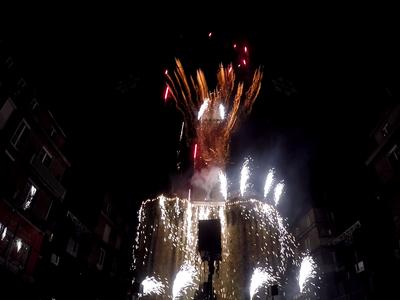 Embrasement de la Porte-Horloge de Vire