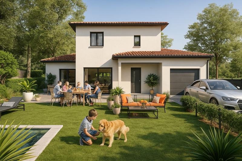 Maison - 97 m² - 4 pièces