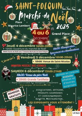 Marché de Noël - Saint-Folquin