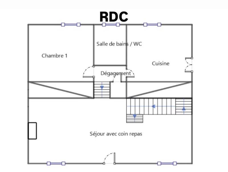 Maison - 73 m² - 4 pièces