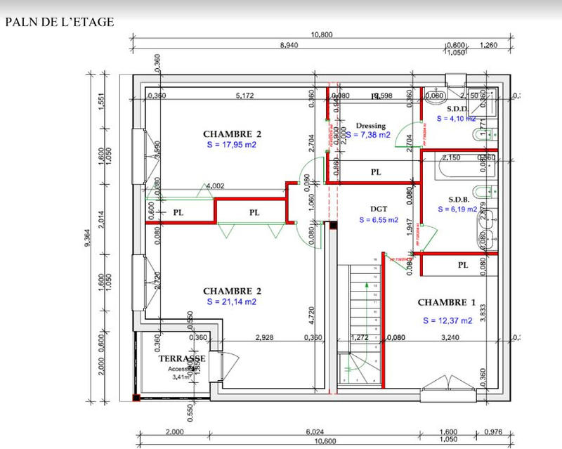 Maison - 140 m² - 5 pièces