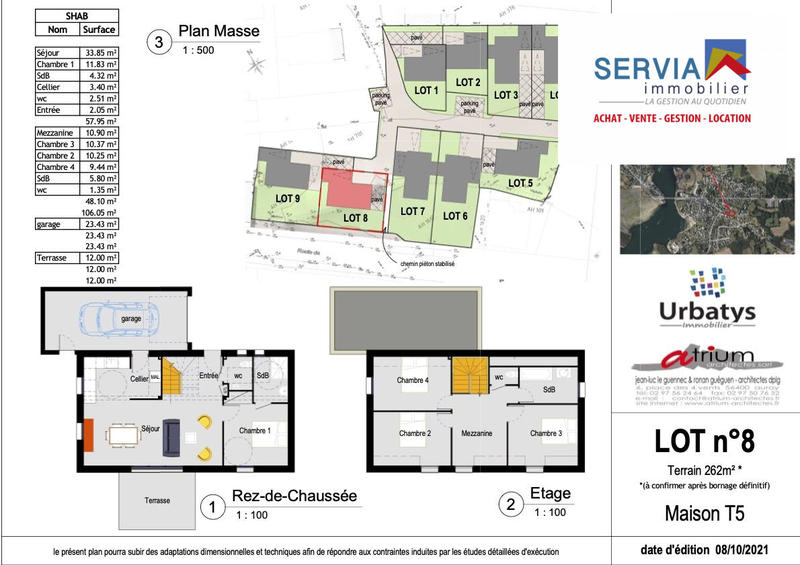 Maison - 106 m² - 4 pièces