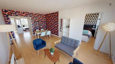 Chambre - 12 m² - 3 pièces