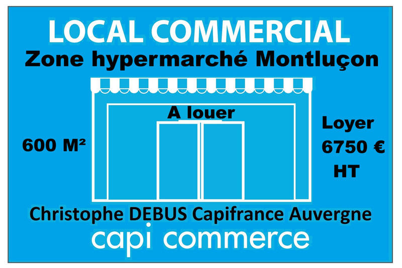 Local commercial - 600 m² - 1 pièce